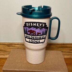 DISNEY’S Wilderness Lodge Vintage Refillable Cup WDW Collectible Resort Vacation